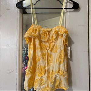 NWT Pacsun Yellow Tank Top